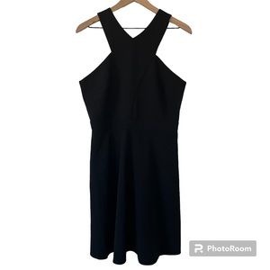 Sam Edelman criss cross sheath cocktail dress